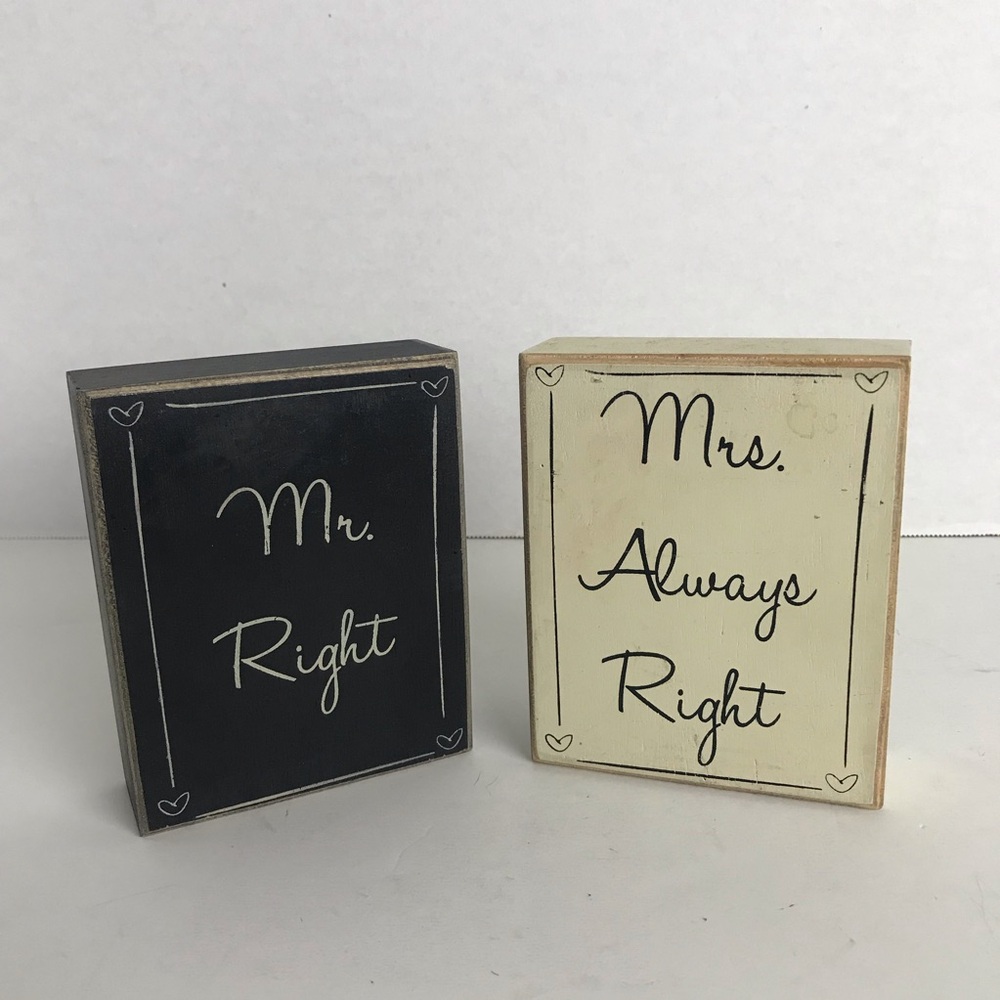 Francesca’s Bride & Groom Home Decor Set